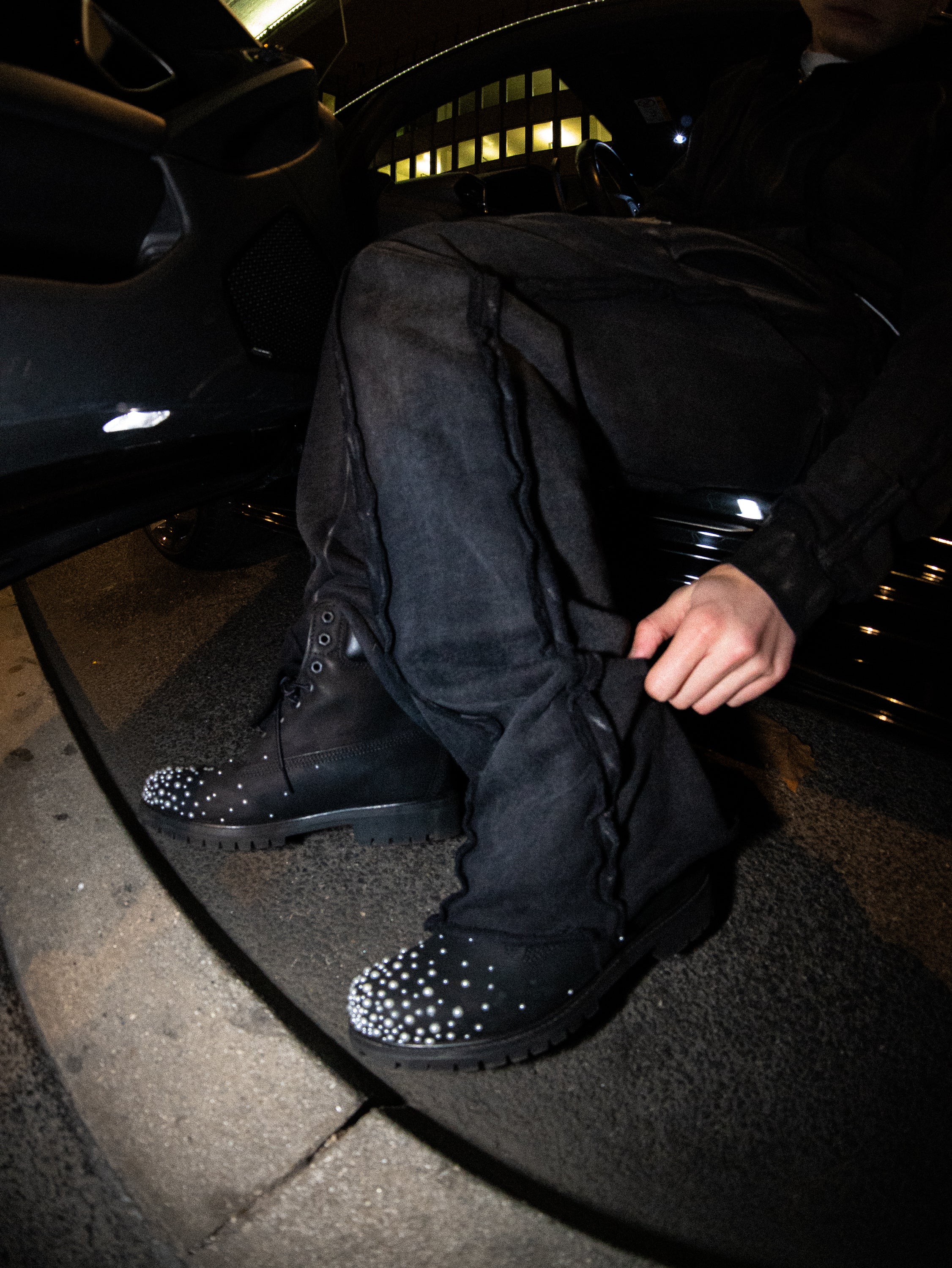 WAXED JOGGER