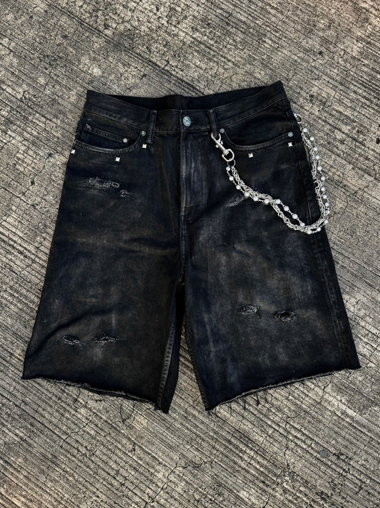 CRPTCL Waxed Denim Jorts