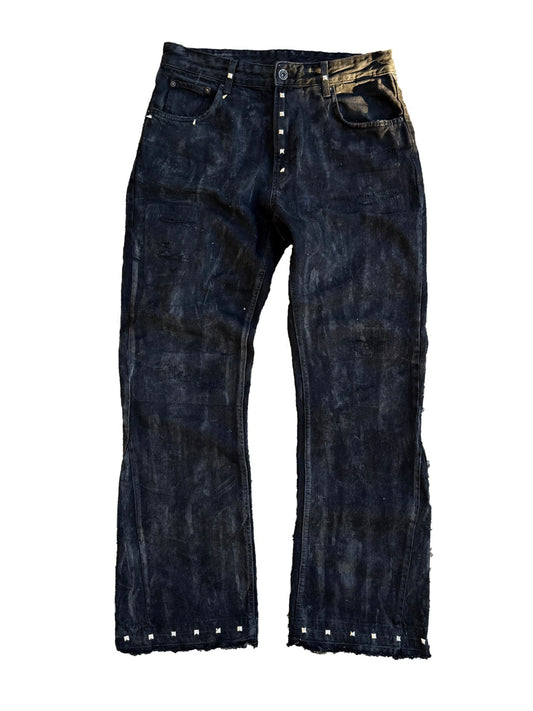 Handmade Waxed / Painted Denim